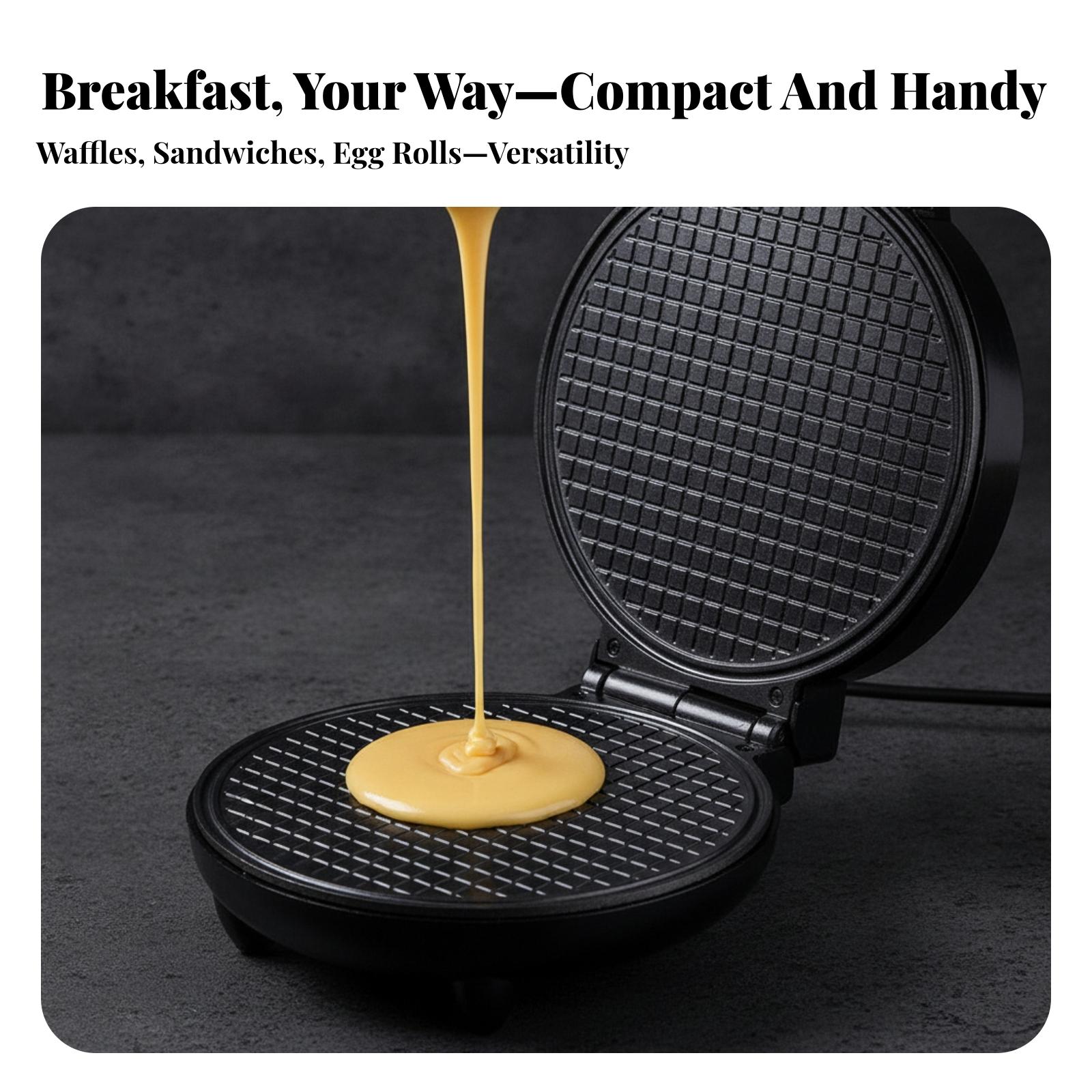 Waffle Cone Maker - Máquina de Fazer Cones Elétrica em