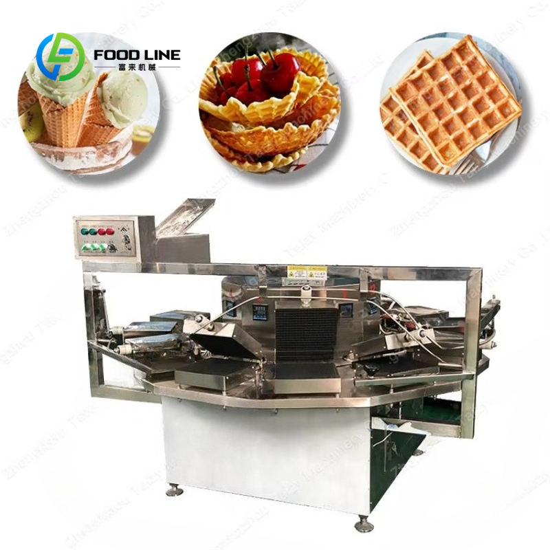 Waffle Cone Maker - Máquina Personalizada para Fabricação de Casquinhas