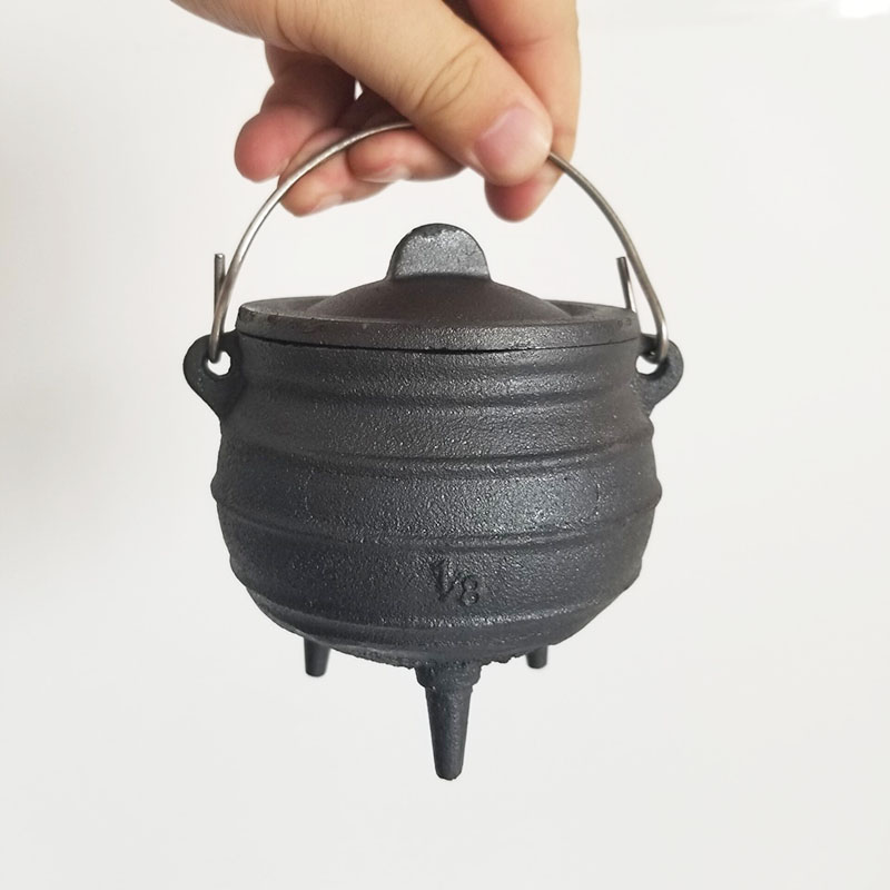 Médio 1/8 #   Caldeirão de fer - Cast Iron Corn avaliação e preço