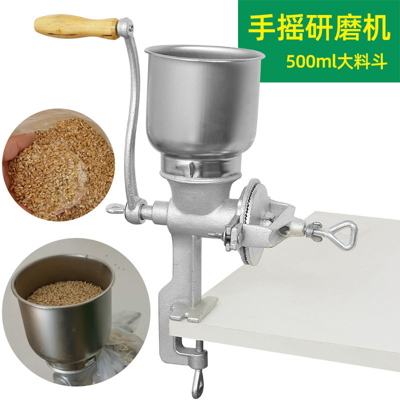 Mais vendido: Moinho manual de - Cast Iron Corn avaliação e preço