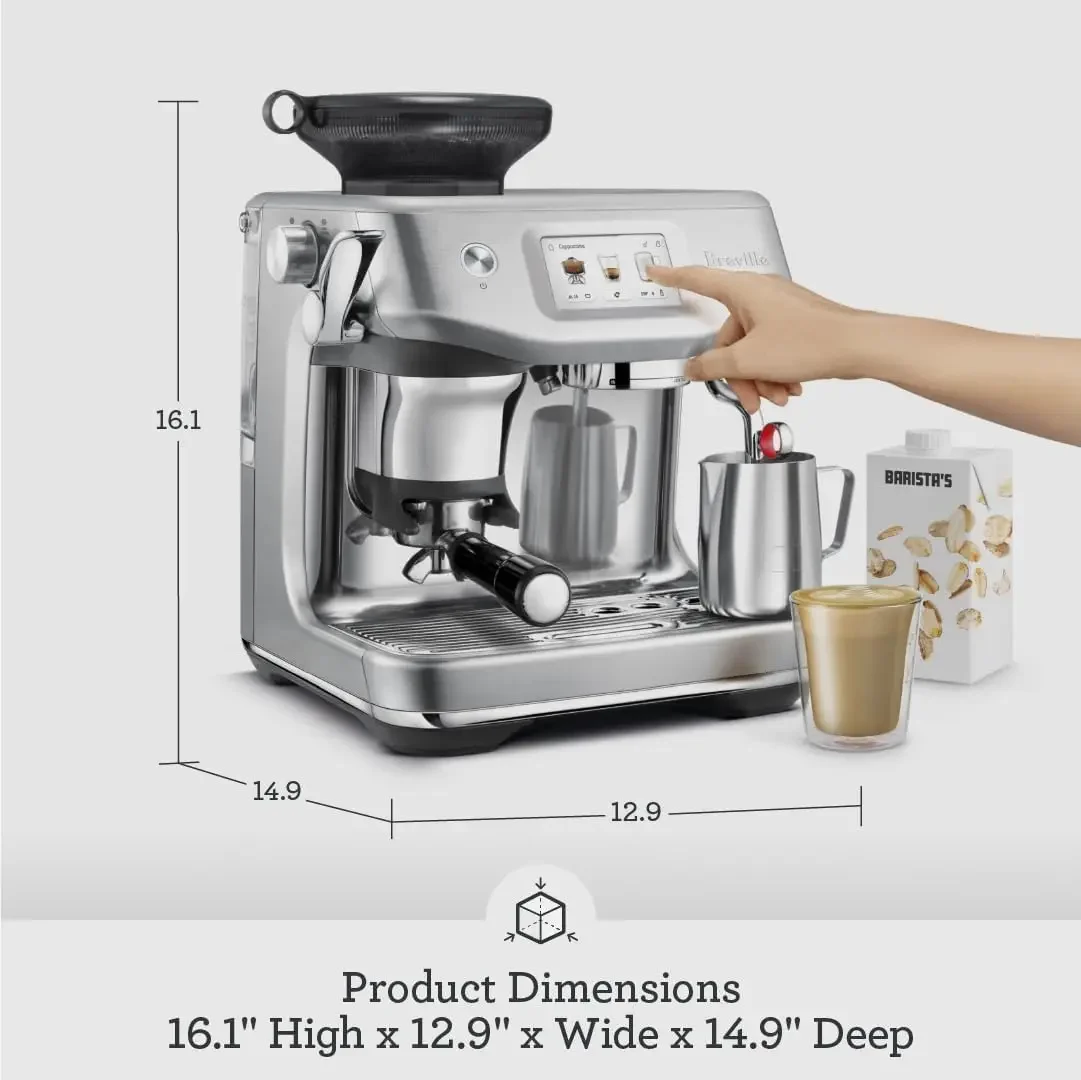 Máquina de Café Espresso Brevi - Breville Espresso Barista Touch avaliação e preço